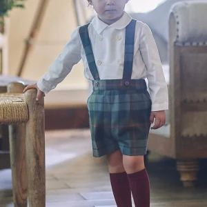 Bermuda bebé tartan escocés