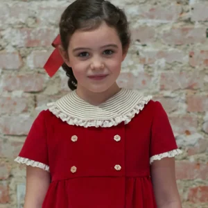 Vestido Smocking terciopelo